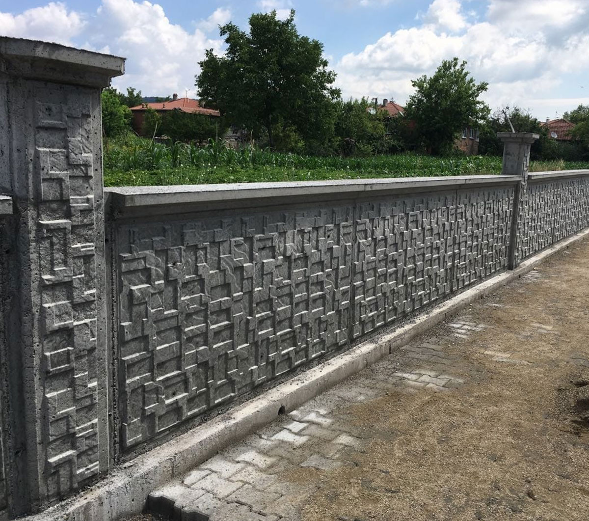 Bahçe Duvar Kalıbı 15