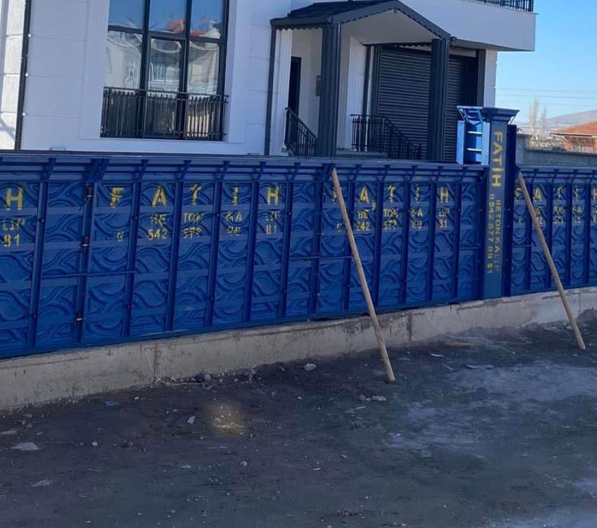 Bahçe Duvar Kalıbı 1