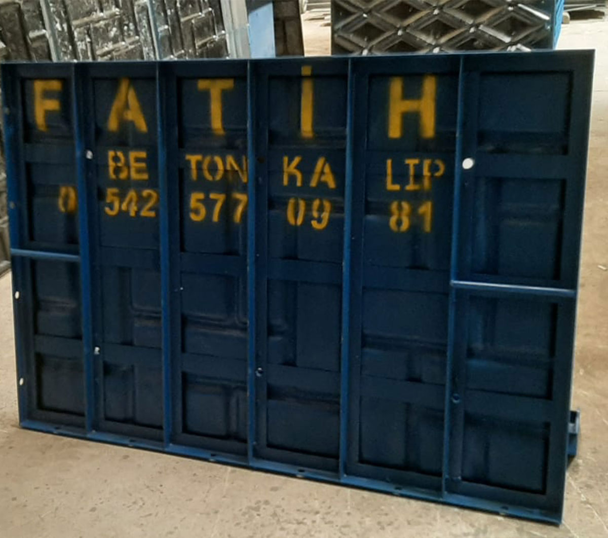 Bahçe Duvar Kalıbı 1